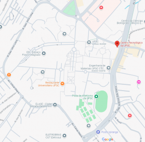 mapa CTC UFSC